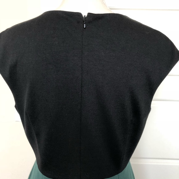 Cynthia Steffe Green&Black Dress Size 10 - Picture 5 of 7